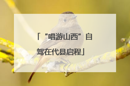 “唱游山西”自驾在代县启程