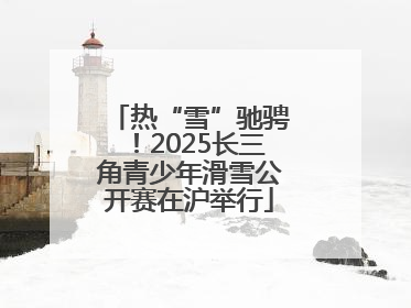 热“雪”驰骋！2025长三角青少年滑雪公开赛在沪举行