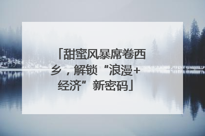 甜蜜风暴席卷西乡，解锁“浪漫+经济”新密码