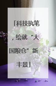 科技执笔，绘就“大国粮仓”新丰景
