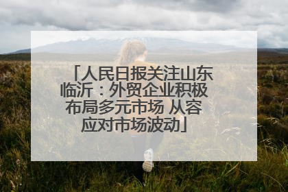 人民日报关注山东临沂：外贸企业积极布局多元市场 从容应对市场波动
