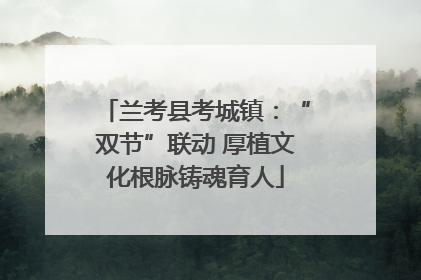兰考县考城镇：“双节”联动 厚植文化根脉铸魂育人