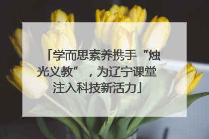 学而思素养携手“烛光义教”，为辽宁课堂注入科技新活力