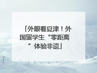 外眼看夏津！外国留学生“零距离”体验非遗