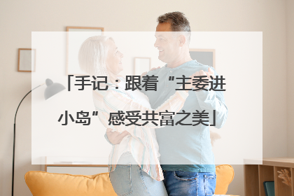 手记：跟着“主委进小岛”感受共富之美