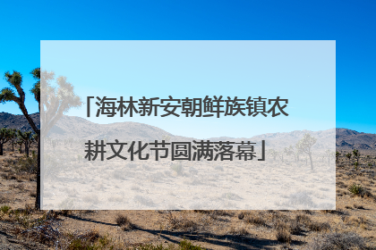 海林新安朝鲜族镇农耕文化节圆满落幕