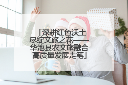 深耕红色沃土 尽绽文旅之花——华池县农文旅融合高质量发展走笔