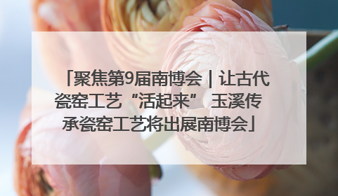 聚焦第9届南博会｜让古代瓷窑工艺“活起来” 玉溪传承瓷窑工艺将出展南博会