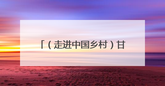 （走进中国乡村）甘肃民勤荒漠引“Z世代”探兴环保新时尚