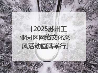 2025苏州工业园区网络文化采风活动圆满举行